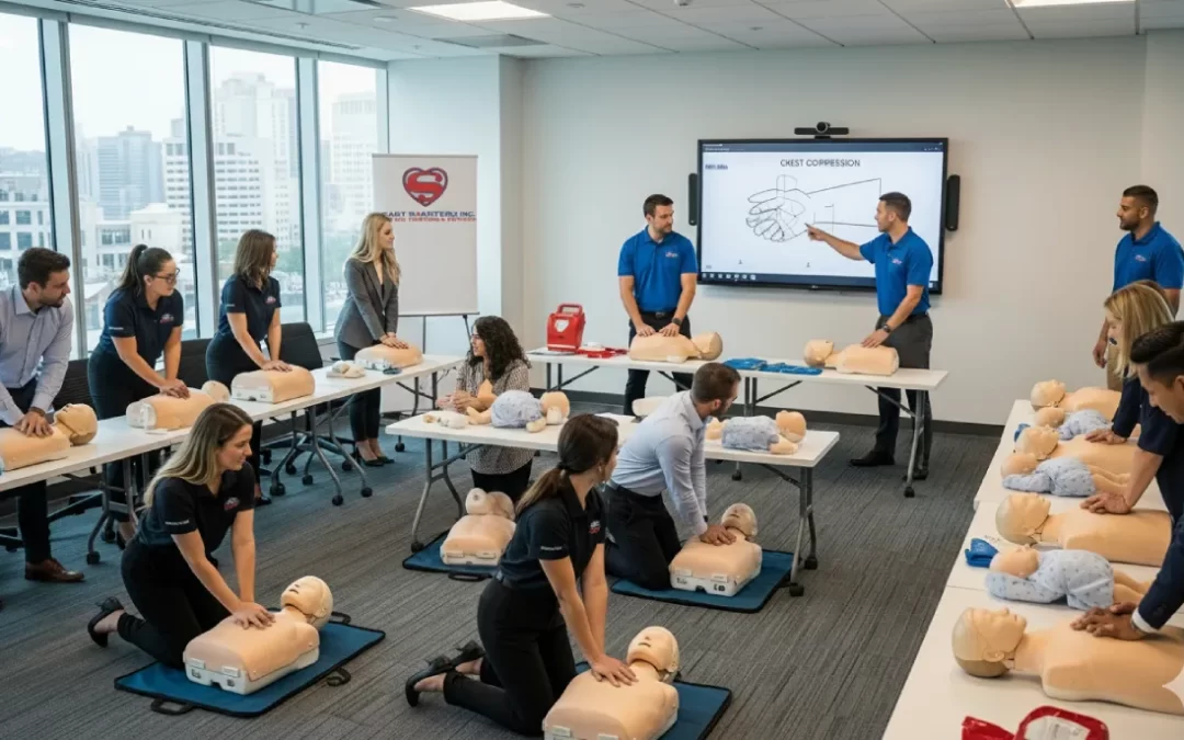 Top Benefits of Onsite Group CPR Training for Companies