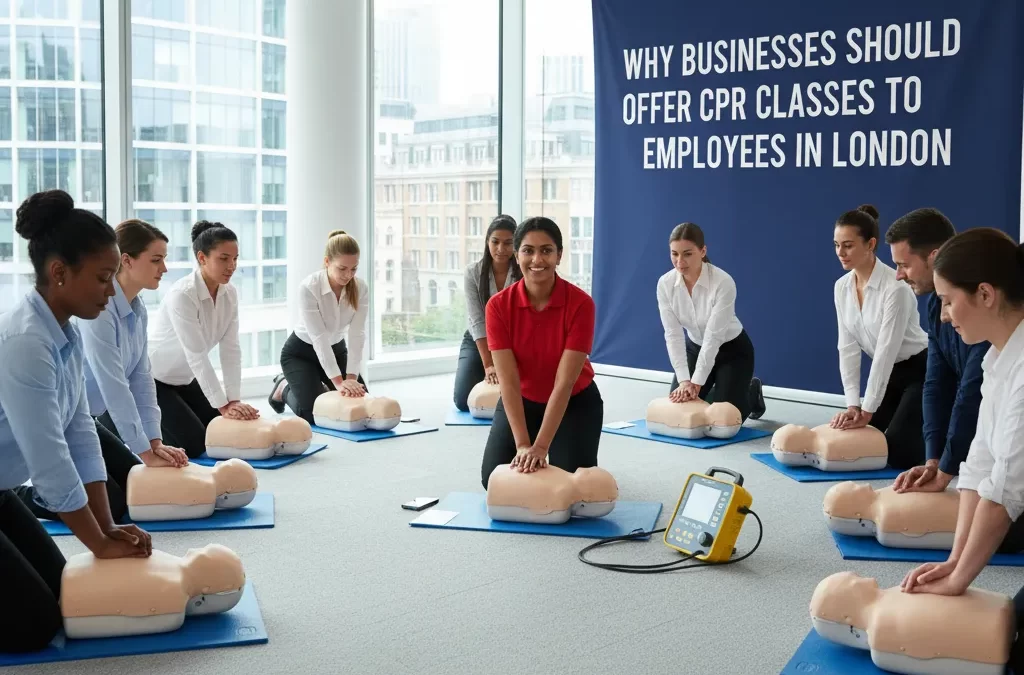 Why Businesses Should Offer CPR Classes to Employees in London