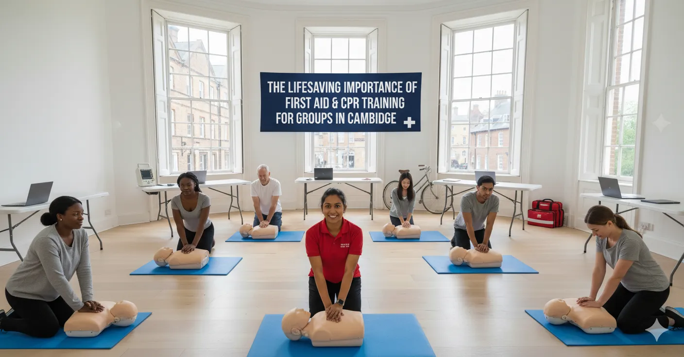 Lifesaving Group First Aid and CPR Training in Cambridge
