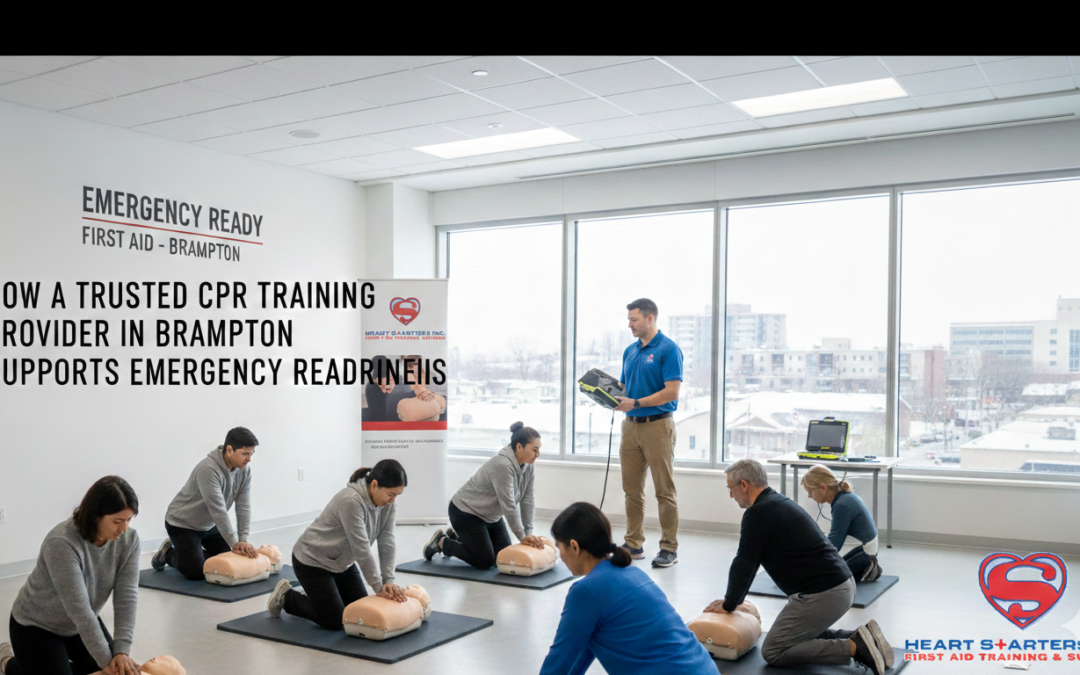 How a Trusted CPR Training Provider in Brampton Supports Emergency Readiness