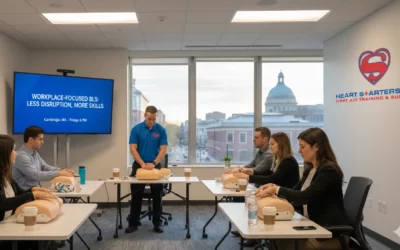 How Workplace-Focused BLS Classes in Cambridge Reduce Training Disruptions