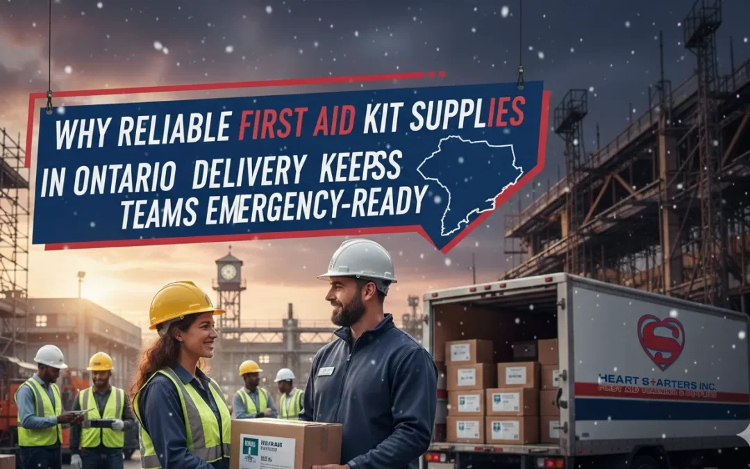 Why Reliable First Aid Kit Supplies in Ontario Delivery Keeps Teams Emergency-Ready