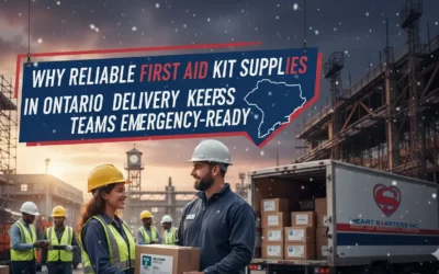 Why Reliable First Aid Kit Supplies in Ontario Delivery Keeps Teams Emergency-Ready
